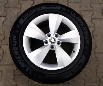 Alu kola originál Škoda Kodiaq 5x112 R17 Nanuq - 5