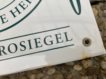 Cedule smaltovaná za 600 kč včetně doručení - 5