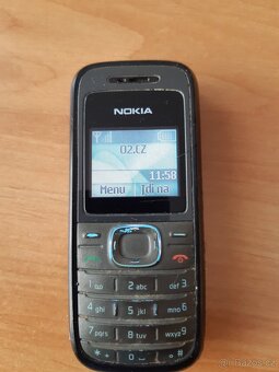NOKIA 1208 +nabíječka AC3E + ACP-7E + autonabíječka DC-4 - 5