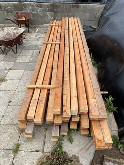 Smrkové hranoly 390x10x8 cm - 5