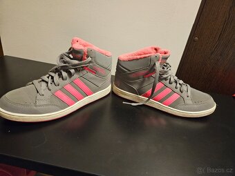adidas - dětské dívčí kotníkové boty, velikost 37 - 5