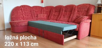 Rozkládací sedačka a křeslo - 5