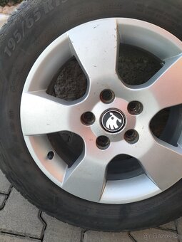 ALU disky originál Škoda 5x112 r15 - 5