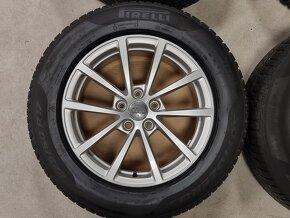 zimní originál AUDI A6 7,5x17" 5x112 ET36 s pneu 225/60 R17 - 5