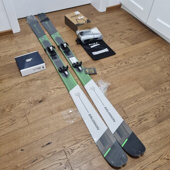 Nový skialp set Salomon MTN 86 PRO + viazko + pasy Kohla - 5