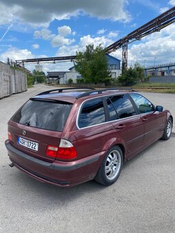 BMW e46 touring Facelift 318i 105kw manual Klima nová stk - 5