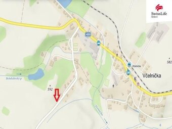 Prodej stavebního pozemku 1500 m2, Včelnička - 5
