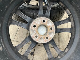 4x alu disky 5x108 R17, pneu 90% - 5