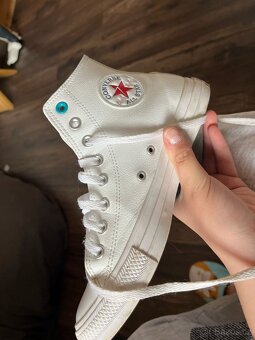 Koženkové boty Converse - 5