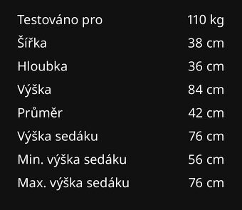 Barové židle JANINGE 2 kusy - 5