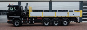 Scania G450 8x4 - sklápěč s hydraulickou rukou Fassi - 5