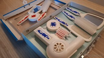 Malá kadeřnice, retro plastová hračka - 5