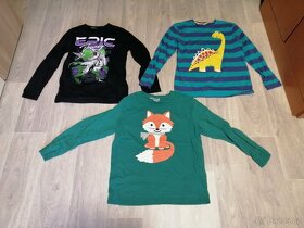 Prodám trika dlouhý a krátký rukáv... - 5
