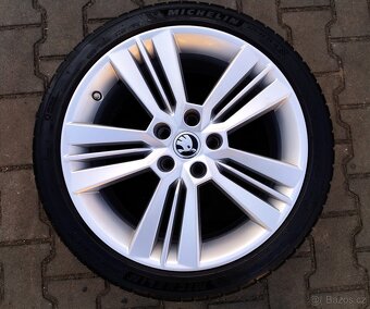 Alu kola originál Škoda Octavia II, III, RS 5x112 R18 - 5