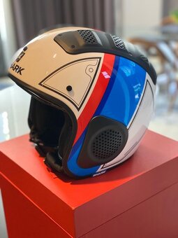 Helma Shark X-Drak Terrence WBR Motorcycle Helmet vel. L a M - 5