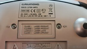 RADIOMAGNETOFON - GRUNDIG RRCD 3700 MP3 - 5