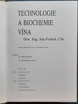 VÍNO - VINAŘSTVÍ - KNIHY - CENY UVEDENY - 5