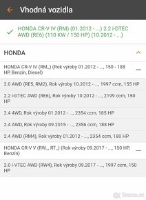 Honda CR-V IV (RM) 4WD ložisko zadního kola značky ABS - 5