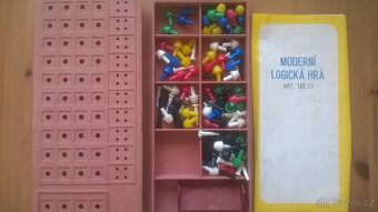 Retro stolní hra Logik - 5