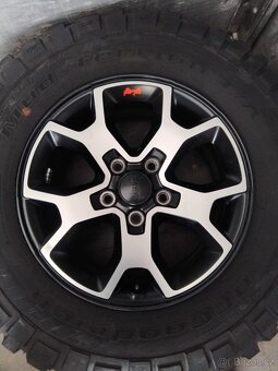 Jeep Wrangler Rubicon JL JK alukola 255/75 r16 BF Goodrich - 5
