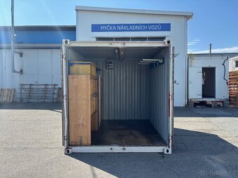 Skladový kontejner 10´ / 3m délky / regály a elektro. - 5