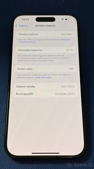 iPhone 15 Pro 512GB Blue Titanium - 5