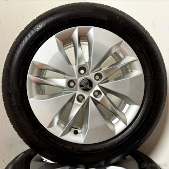 ŠKODA OCTAVIA IV 5x112 R16 ET46+LETNÍ 205/60R16 7mm - 5