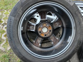 4x alu disky 5x108 R16, letní pneu - 5