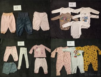 Mix oblečení pro miminko 50 - 80 - 5