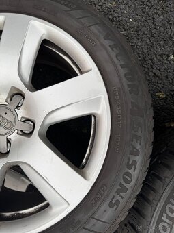 Alu celoroční sada Audi 225/55/17 R17 - 5