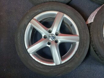 ALU disky VW 5x112 R17 s letními pneu 235/50 R17 - 5