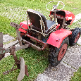Zahradní traktor s vlečkou a pluhem - 5