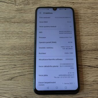 Honor 20 Lite černá-6,21\"IPS FHD+/ 4GB RAM/ 128GB/NFC/GPS - 5
