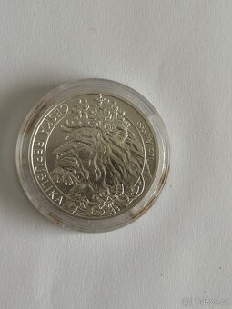 Prodám 4 stříbrné mince + 1 stříbrná mince zdarma - 5