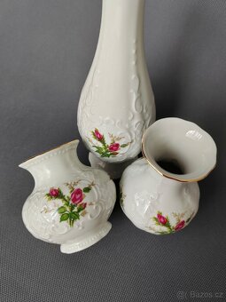 Sada nádherných porcelánových váz Seltmann Weiden "Wien" - 5