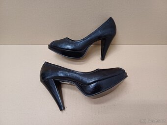 Černé lodičky na platformě vel.36 - 5