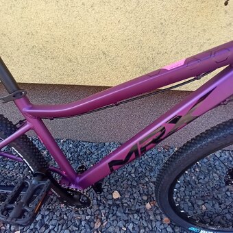 Dětské kolo MRX 27,5" Barbus rám 15" převody SH 1x10 fialo - 5