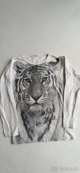 4 trička s dl. rukávem, vel. 134/140 - 5