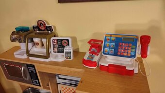 Dětská dřevěná kuchyňka + příslušenství - 5