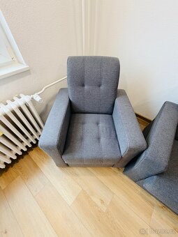 Pohovka MALAKI - tmavě šedá - 5