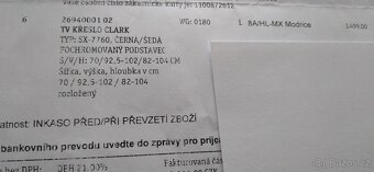 TV Křesla CALARK černo šedá.4-kusy , 5 x foto - 5