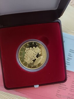 Zlatá mince 10.000kč 2018/Vznik Československa ČNB - 5