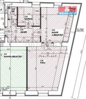 Pronájem bytu 2+kk, 49 m², Rožďalovice, ul. Revoluční - 5