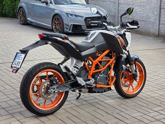 KTM Duke 390, původ ČR, serviska, padací rámy, blastery - 5