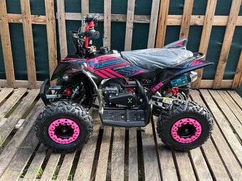 Mini Čtyřkolka 49ccm2T růžová A053 - 5