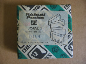 Závitořezné čelisti Jopal 1, sada I nebo sada III, nepoužité - 5