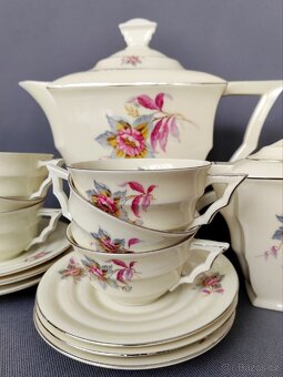 Starožitný porcelánový čajový servis od MZ Art Deco - 5