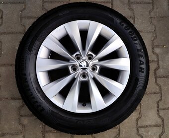 Alu kola originál Škoda Scala, Kamiq 5x100 R16 - 5