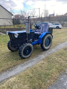 Malotraktor - s vlečkou, motor Wartburg, náhradní díly - 5