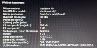 MacBook Air 5,2 (2012) 13" - 5